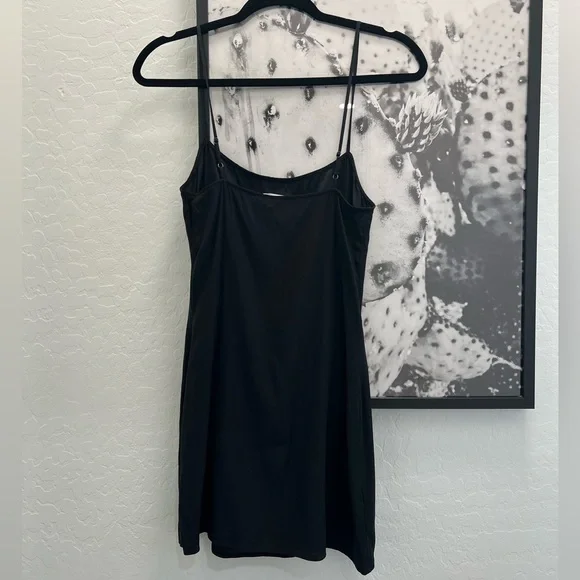 Dian von Furstenberg Silk Black Slip Dress - Picture 3 of 6